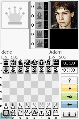 In-game screen of the game Chessmaster - The Art of Learning on Nintendo DS