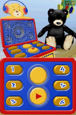 In-game screen of the game Build-A-Bear Workshop on Nintendo DS