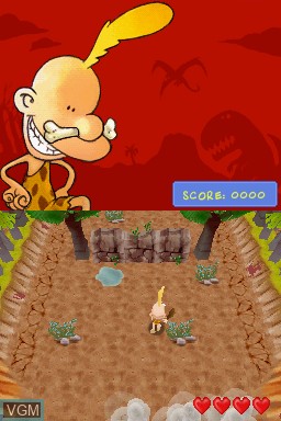 In-game screen of the game Tootuff - Megafunland on Nintendo DS