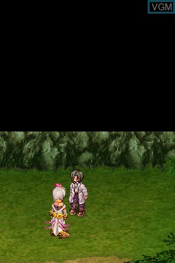 In-game screen of the game Ragnarok Online DS on Nintendo DS