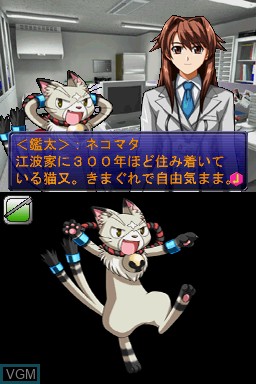 In-game screen of the game Simple DS Series Vol. 15 - The Kanshikikan 2 - Aratanaru 8-tsu no Jiken wo Touch seyo on Nintendo DS