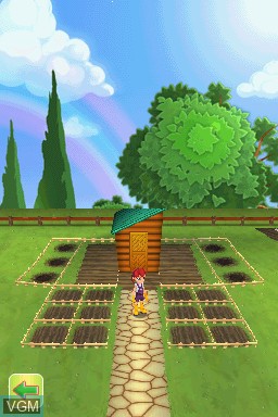 In-game screen of the game Play Gardens on Nintendo DS