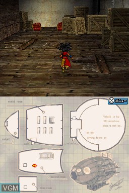 In-game screen of the game Dragon Quest Monsters - Joker 2 on Nintendo DS