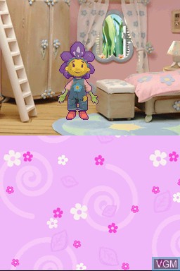 In-game screen of the game Fifi and the Flowertots on Nintendo DS