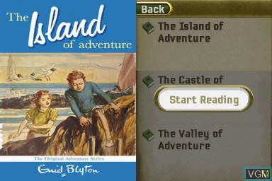 In-game screen of the game Flips - Enid Blyton - The Adventure Series on Nintendo DS