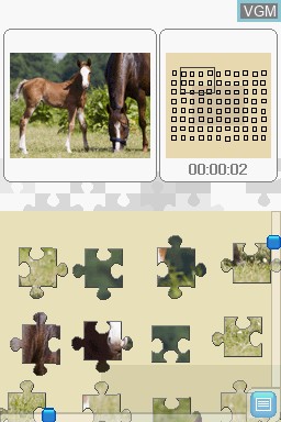 Pferdefreunde Puzzle - Echter Puzzlespass fuer Unterwegs