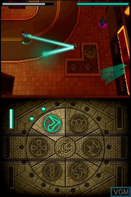 In-game screen of the game Sorcerer's Apprentice, The on Nintendo DS