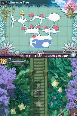 In-game screen of the game Rune Factory 3 - A Fantasy Harvest Moon on Nintendo DS