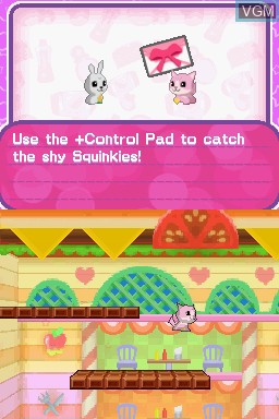 In-game screen of the game Squinkies 2 - Adventure Mall Surprize! on Nintendo DS