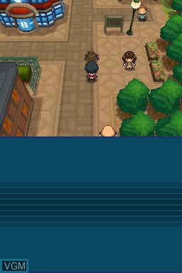 In-game screen of the game Pokemon - White Version 2 on Nintendo DS