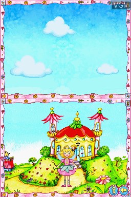 In-game screen of the game Prinzessin Lillifee - Spielesammlung on Nintendo DS