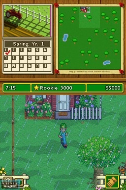 In-game screen of the game Farm Life - Manage your own Farm on Nintendo DS