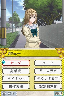 In-game screen of the game Fushigi Yuugi DS on Nintendo DS