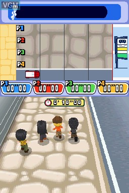 In-game screen of the game MySims Party on Nintendo DS