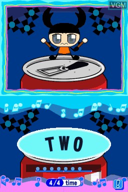 In-game screen of the game Rhythm 'n Notes - Improve Your Music Skills on Nintendo DS