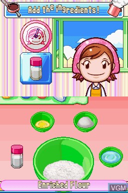 In-game screen of the game Mama's Combo Pack - Volume 2 on Nintendo DS