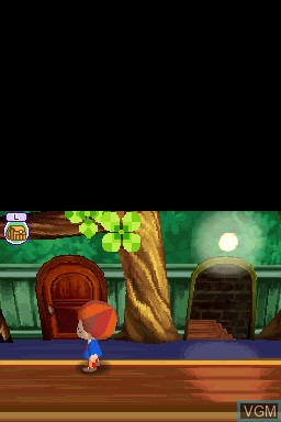 In-game screen of the game Tongari Boushi to Oshare na Mahou Tsukai on Nintendo DS