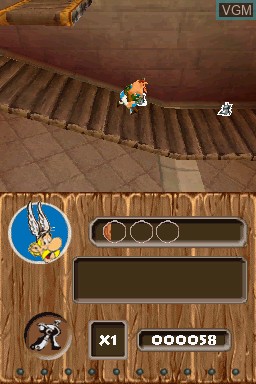 In-game screen of the game Asterix & Obelix XXL 2 - Mission - Wifix on Nintendo DS