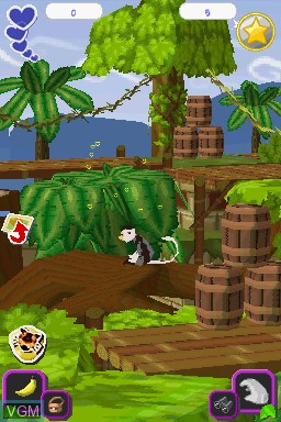 In-game screen of the game World of Zoo on Nintendo DS