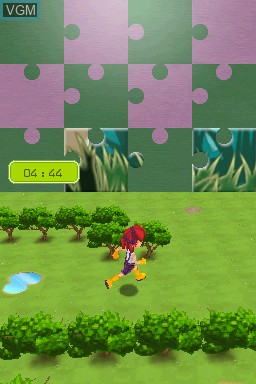 In-game screen of the game Play Gardens on Nintendo DS