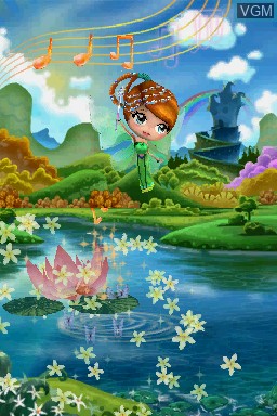 In-game screen of the game Princess Melody on Nintendo DS