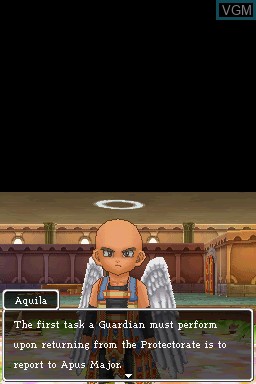 In-game screen of the game Dragon Quest IX - Sentinels of the Starry Skies on Nintendo DS