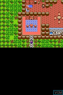 Menu screen of the game Noroi no Game - Goku on Nintendo DSi