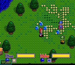 In-game screen of the game Magicoal on NEC PC Engine CD