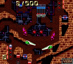 In-game screen of the game Time Cruise on NEC PC Engine
