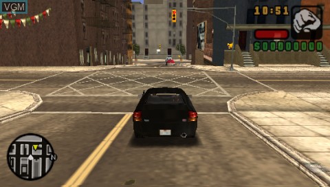 In-game screen of the game Grand Theft Auto - Liberty City Stories on Sony PSP