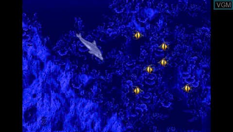 In-game screen of the game Sega Genesis Collection on Sony PSP