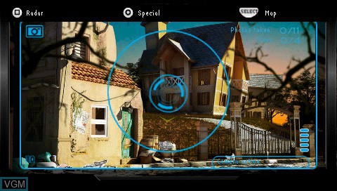 In-game screen of the game Mystery Team, The on Sony PSP
