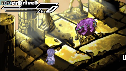 In-game screen of the game Riviera - The Promised Land on Sony PSP