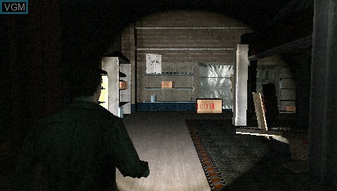 In-game screen of the game Silent Hill - Shattered Memories on Sony PSP