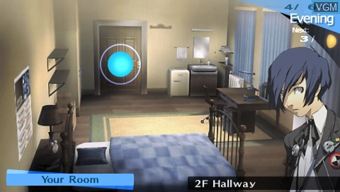 In-game screen of the game Shin Megami Tensei - Persona 3 Portable on Sony PSP