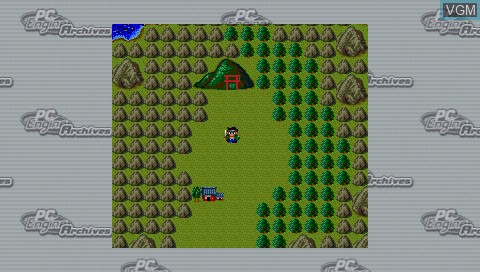 In-game screen of the game Tengai Makyou - Ziria on Sony PSP