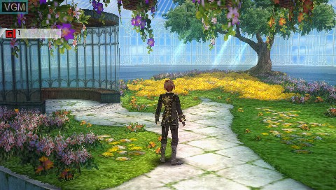 In-game screen of the game God Eater 2 on Sony PSP