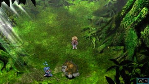 In-game screen of the game Star Ocean - Second Evolution on Sony PSP
