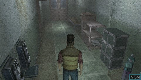 In-game screen of the game Double Pack - Metal Gear Solid Portable Ops + Silent Hill Origins on Sony PSP