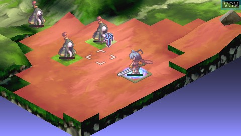 In-game screen of the game Makai Senki Disgaea Portable - Tsuushin Taisen Hajime Mashita on Sony PSP