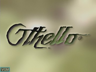 Title screen of the game Othello on Philips CD-i