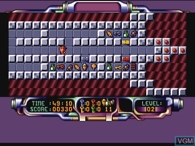 In-game screen of the game Dimo's Quest on Philips CD-i