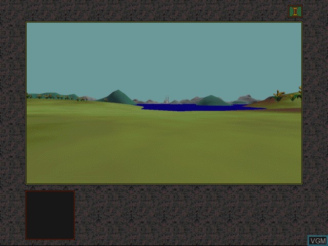 Menu screen of the game Yellow Brick Road I on Apple Pippin