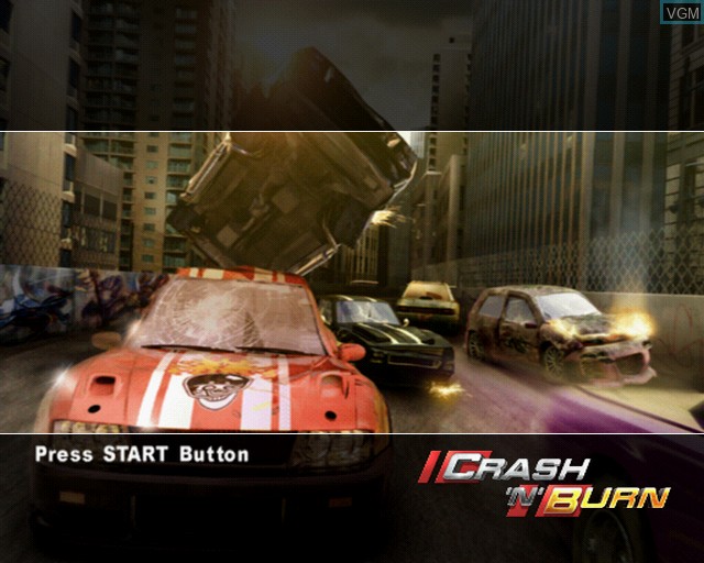 Crash 'N' Burn - PS2 Games A Plunder