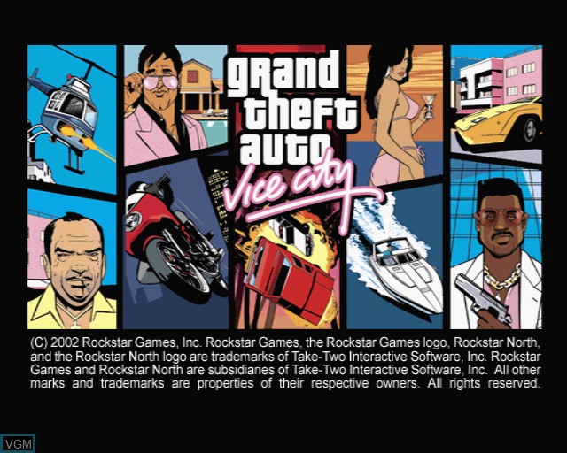 Grand Theft Auto Vice City [PS2] [USA] : rockstar games : Free