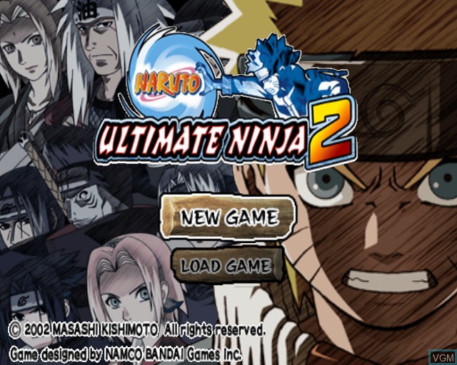 Naruto - Ultimate Ninja ROM (ISO) Download for Sony Playstation 2 / PS2 