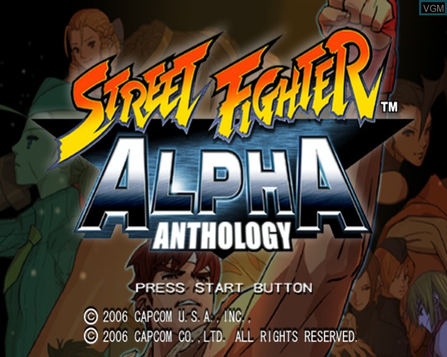 Street Fighter: Alpha Anthology PS2 – Games A Plunder