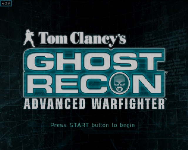 Usado: Jogo Tom Clancy's Ghost Recon: Advanced Warfighter - PS2 no Shoptime