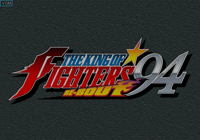 Title screen of the game King of Fighters '94 Re-Bout, The on Sony Playstation 2