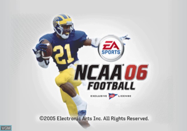 NCAA Football 06 - PS2 – Games A Plunder